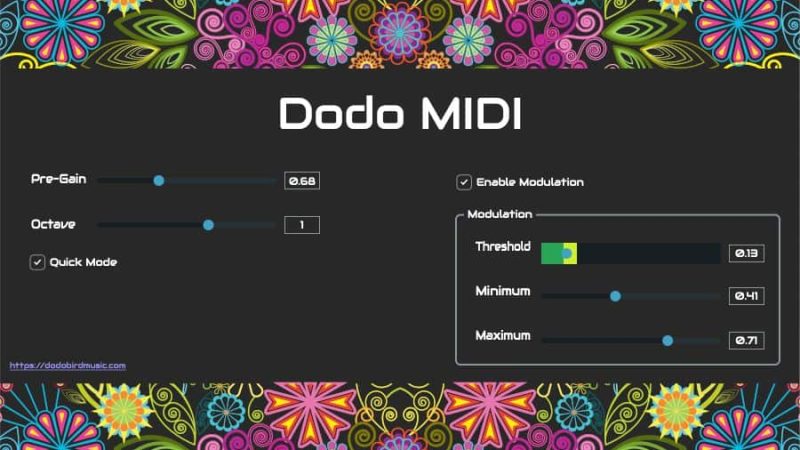 Dodo MIDI – Midi Tool – Audio Plugins Free Download